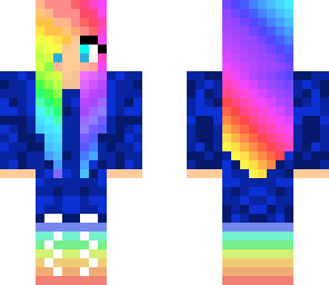 rainbow hair onesie