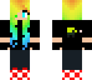 Doodle Jump girl | Minecraft Skin