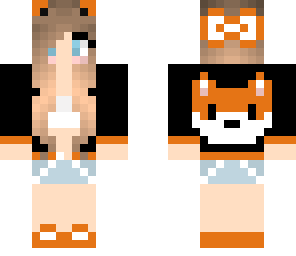 bow fox girl
