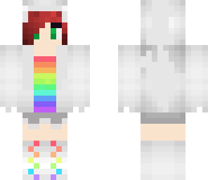 rainbow girl