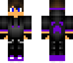 purple creeper hoodie