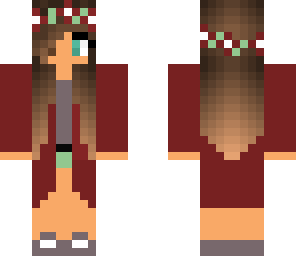 flower cardigan girl