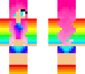 colorful girl