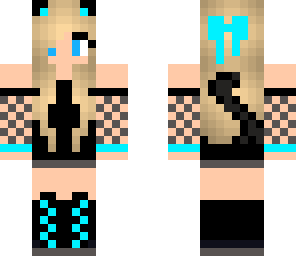 blue car girl