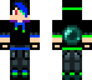 sort off emo boy with ender pearl