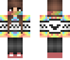 tye dye pvp girl edit