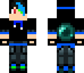 sort off emo boy with ender pearl