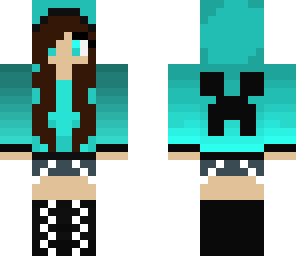 blue creeper girl