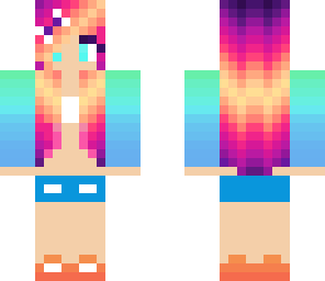 multicolor girl