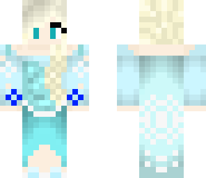 elsa holding a snowflake
