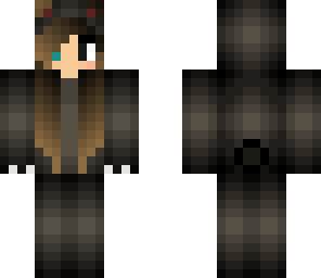 black bear onzie girl