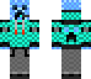 blue creeper pvp guy