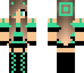 cute aqua black paris girl