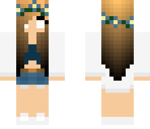 cute herobrine girl