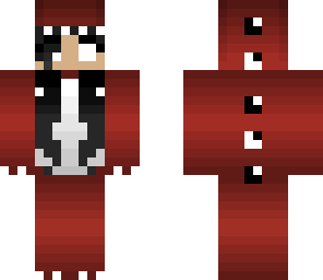 red dino girl