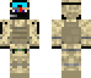 terminator in soldier gear
