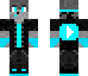 wolf youtuber version blue 3