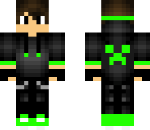 green teen boy