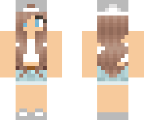 summer girl with cap