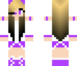 purple gamer girl