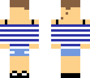 start of a girl skin