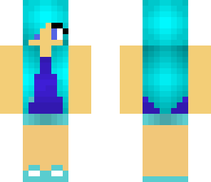 blue girl