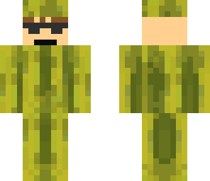 melon hat glasses