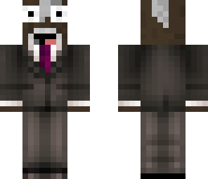 derpy cow in suit