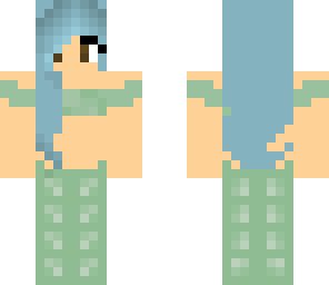 blue mermaid