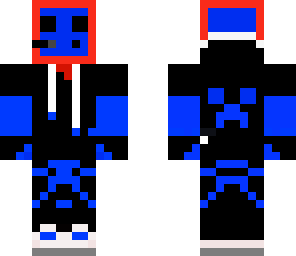 red and blue slime