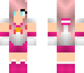 chibi moon wit blue eyes