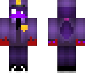 bloody purple guy