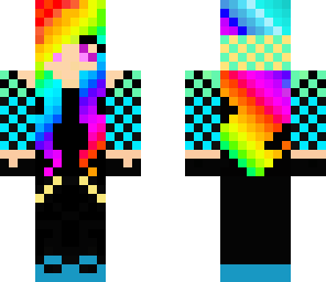 rainbow girl