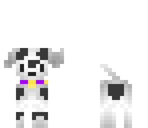 spotty dog purple