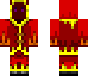 red cloak fire spell