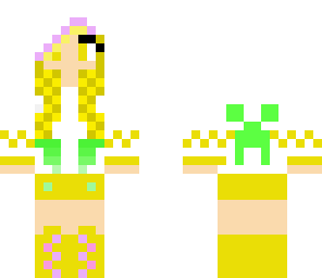yellow gamer girl
