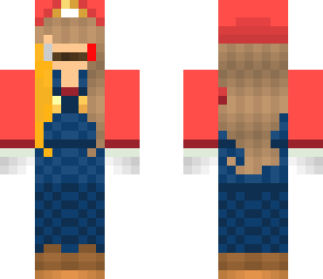 kawaii mario girl skin