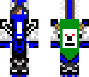 blue assassin cape