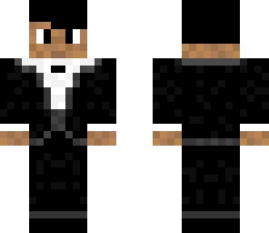 teen in tuxedo