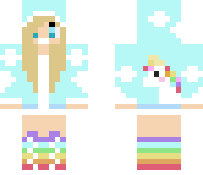 unicorn girl - special skin