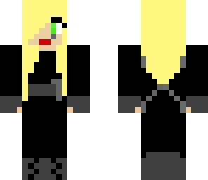 blonde spy girl with microphone