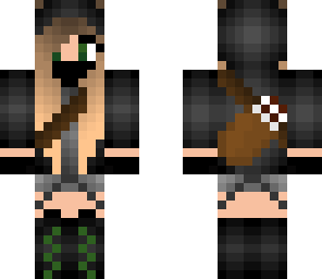 green archer huntress