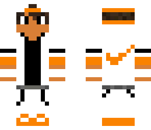 orange nike