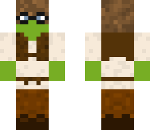 shrek boy green