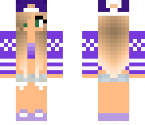 purple hat girl