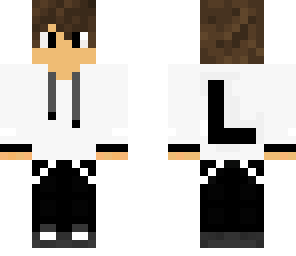 black and white kid