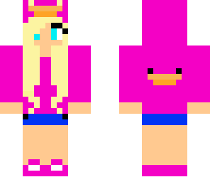older pink baby duck girl
