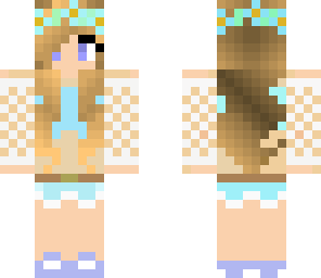 cute light aqua flower girl edit