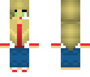 red and white headphones girl