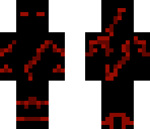 red black